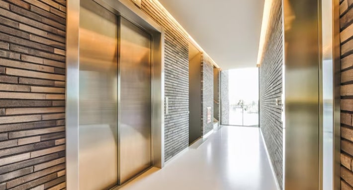 Stainless steel elevator