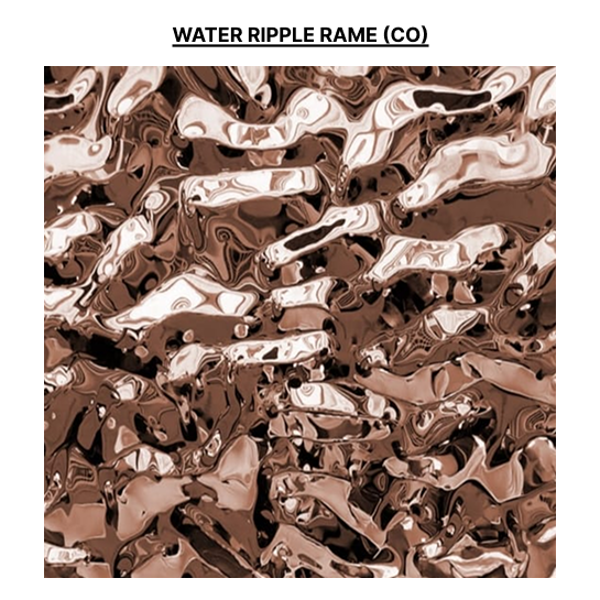 Water ripple sheet