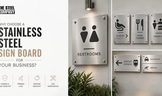 Why Choose a Stainless Steel Sign Board for Your Business?